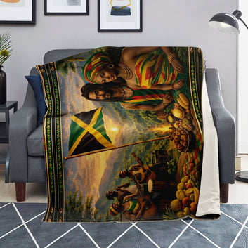 Jamaican Pride Blanket