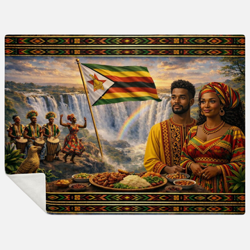 Zimbabwean Pride Blanket