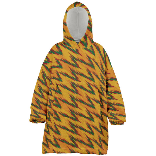 Tropical Flame Hooded Blanket - Youth