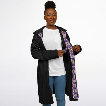 Violet Dynasty Zipper Cloak