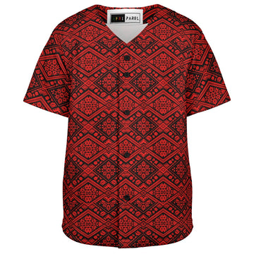Crimson Diamond Baseball Jersey - Youth
