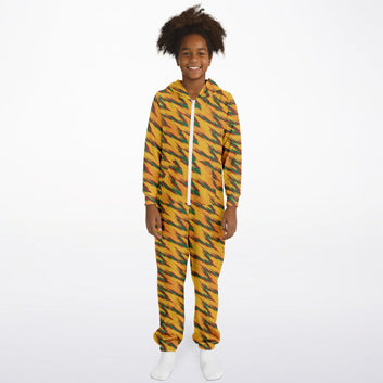 Tropical Flame Jumpsuit - Youth