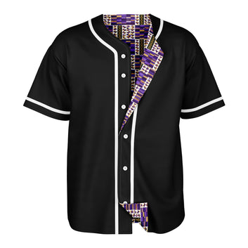 Violet Dynasty & Black Reversible Baseball Jersey