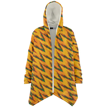 Tropical Flame Microfleece Cloak