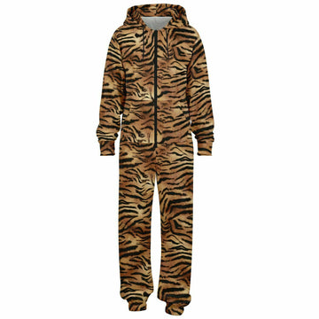 Tiger Fur Jumpsuit - Teen & Adult