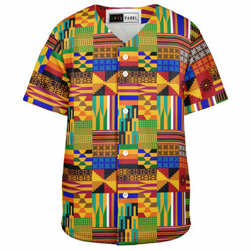Multi-Patterned Baseball Jersey - Youth