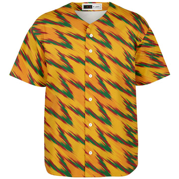 Tropical Flame Baseball Jersey - Teen & Adult