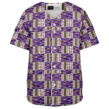 Violet Dynasty Baseball Jersey - Youth