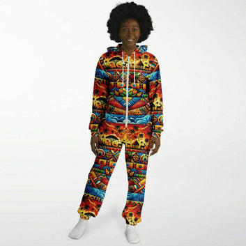 Abstract Savanna Jumpsuit - Teen & Adult