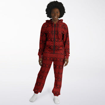 Crimson Diamond Jumpsuit - Teen & Adult