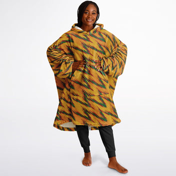 Tropical Flame Hooded Blanket - Teen & Adult