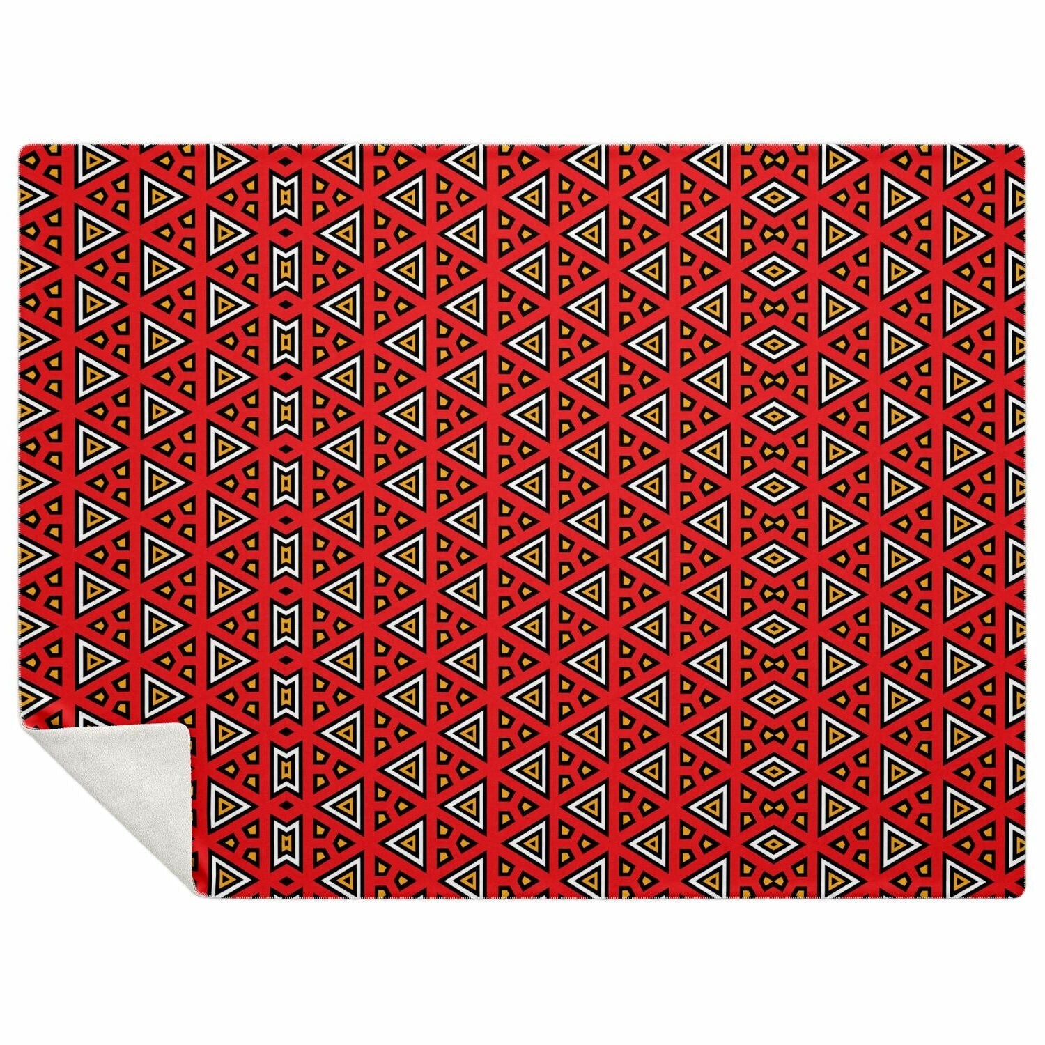 Red Samakaka Premium Microfleece Blanket