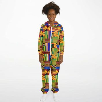 Multi-Patterned Jumpsuit - Kids & Youth