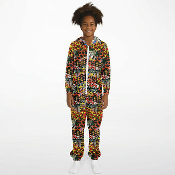 Wild Animal Skin Jumpsuit - Kids & Youth