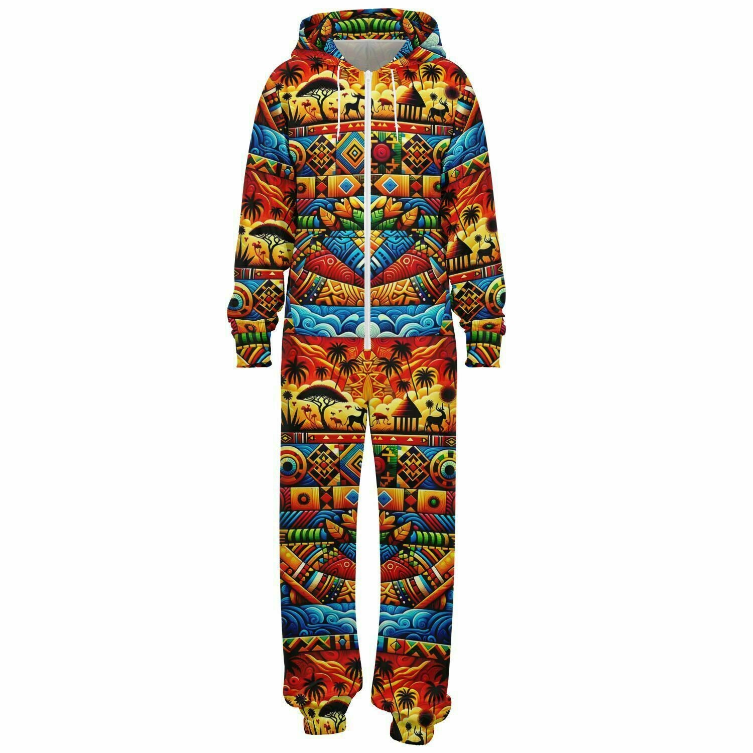 Abstract Savanna Jumpsuit - Teen & Adult