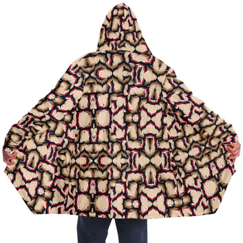 Tribal Camouflage  Light Microfleece Cloak