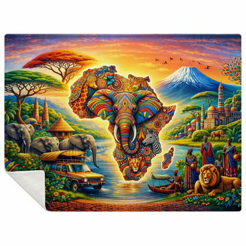 Spirit of Africa Blanket