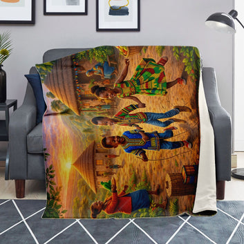 Roots of Joy Blanket