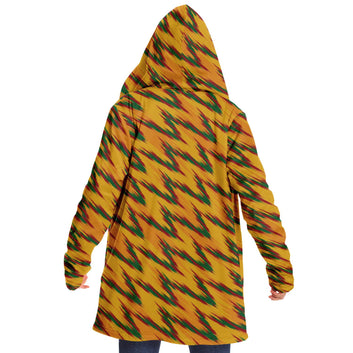 Tropical Flame Microfleece Cloak