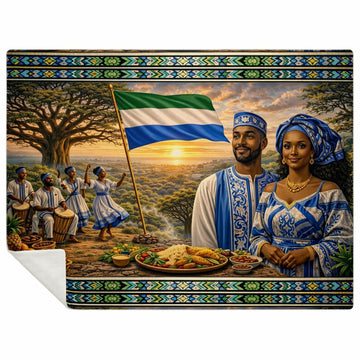 Sierra Leonean Pride Blanket