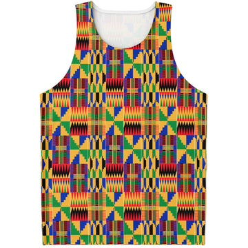 Original Kente Patterned Tank Top