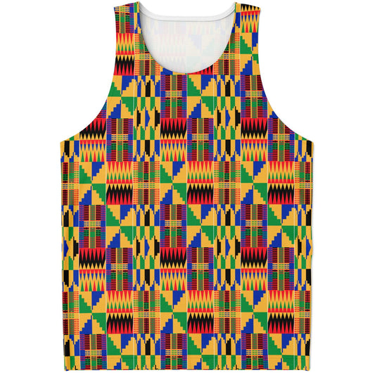 Original Kente Patterned Tank Top