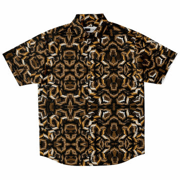 Tribal Camouflage Dark Short Sleeve Shirt