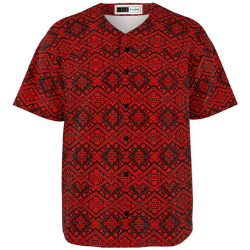Crimson Diamond Baseball Jersey - Teen & Adult