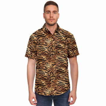 Tiger Fur Short Sleeve Shirt