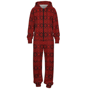 Crimson Diamond Jumpsuit - Teen & Adult