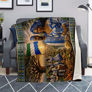 Sierra Leonean Pride Blanket