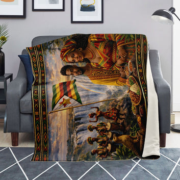 Zimbabwean Pride Blanket