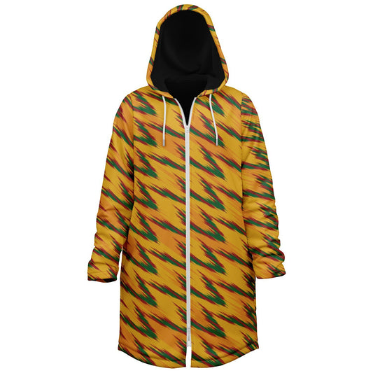 Tropical Flame Zipper Cloak