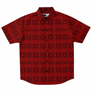 Crimson Diamond Short Sleeve Shirt