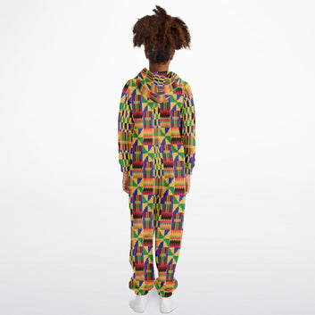 Original Kente Patterned Jumpsuit - Toddler