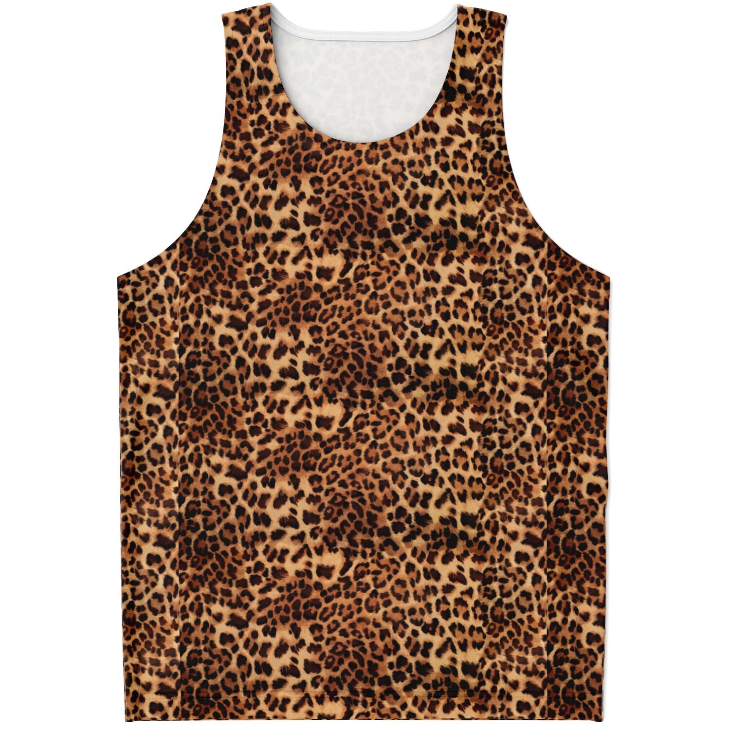 Leopard Fur Unisex Tank Top