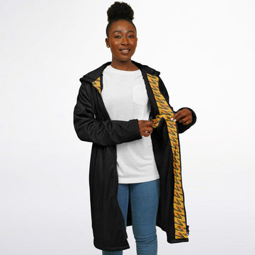Tropical Flame Zipper Cloak