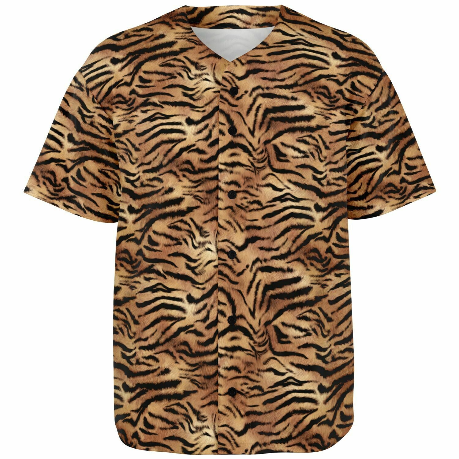 Tiger Fur Baseball Jersey