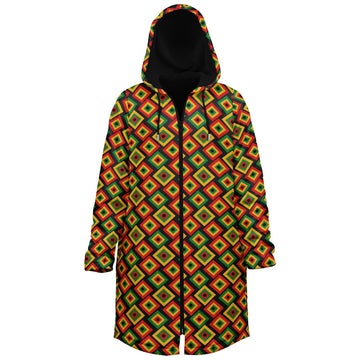 Afro Heat Zipper Cloak