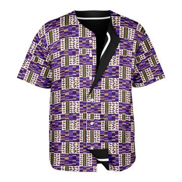 Violet Dynasty & Black Reversible Baseball Jersey