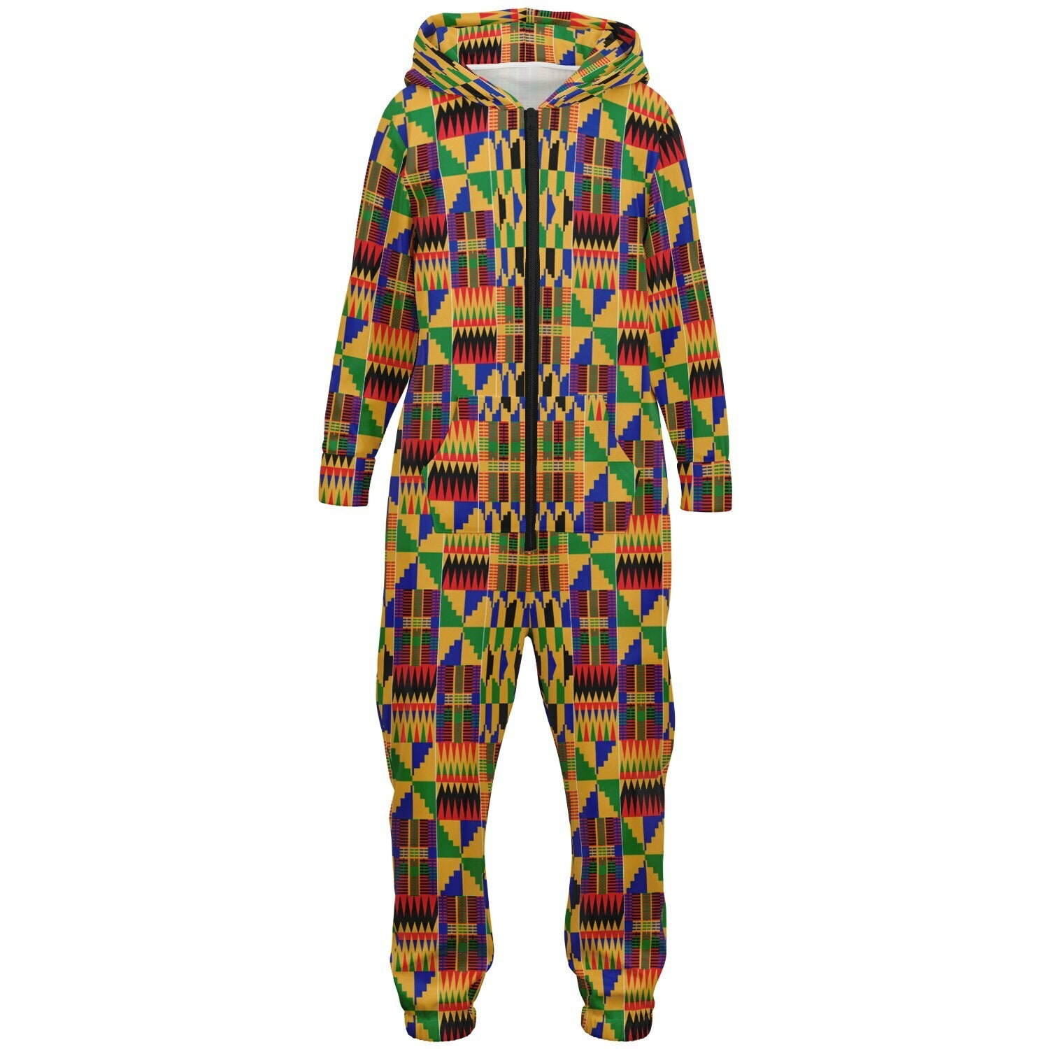 Original Kente Patterned Jumpsuit - Toddler