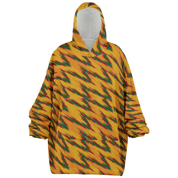 Tropical Flame Hooded Blanket - Teen & Adult