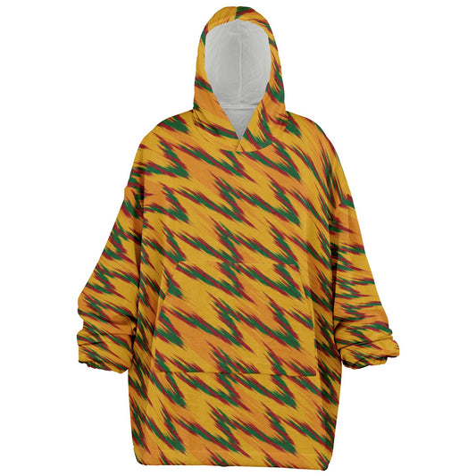 Tropical Flame Hooded Blanket - Teen & Adult