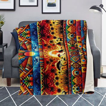 Abstract Savanna Blanket