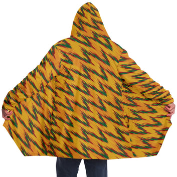 Tropical Flame Microfleece Cloak