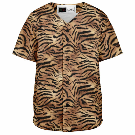 Tiger Fur Baseball Jersey - Youth