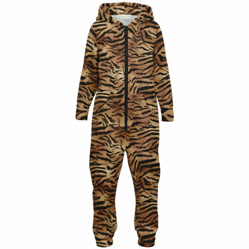 Tiger Fur Jumpsuit - Youth