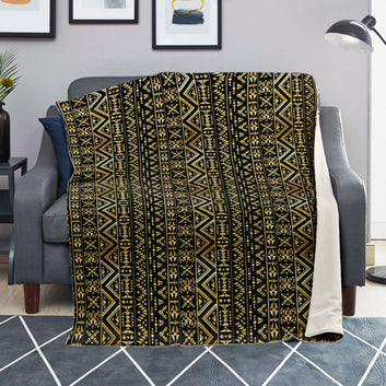 Black & Gold Blanket