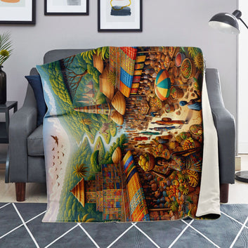 Village Paradise Blanket