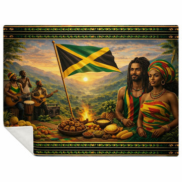 Jamaican Pride Blanket